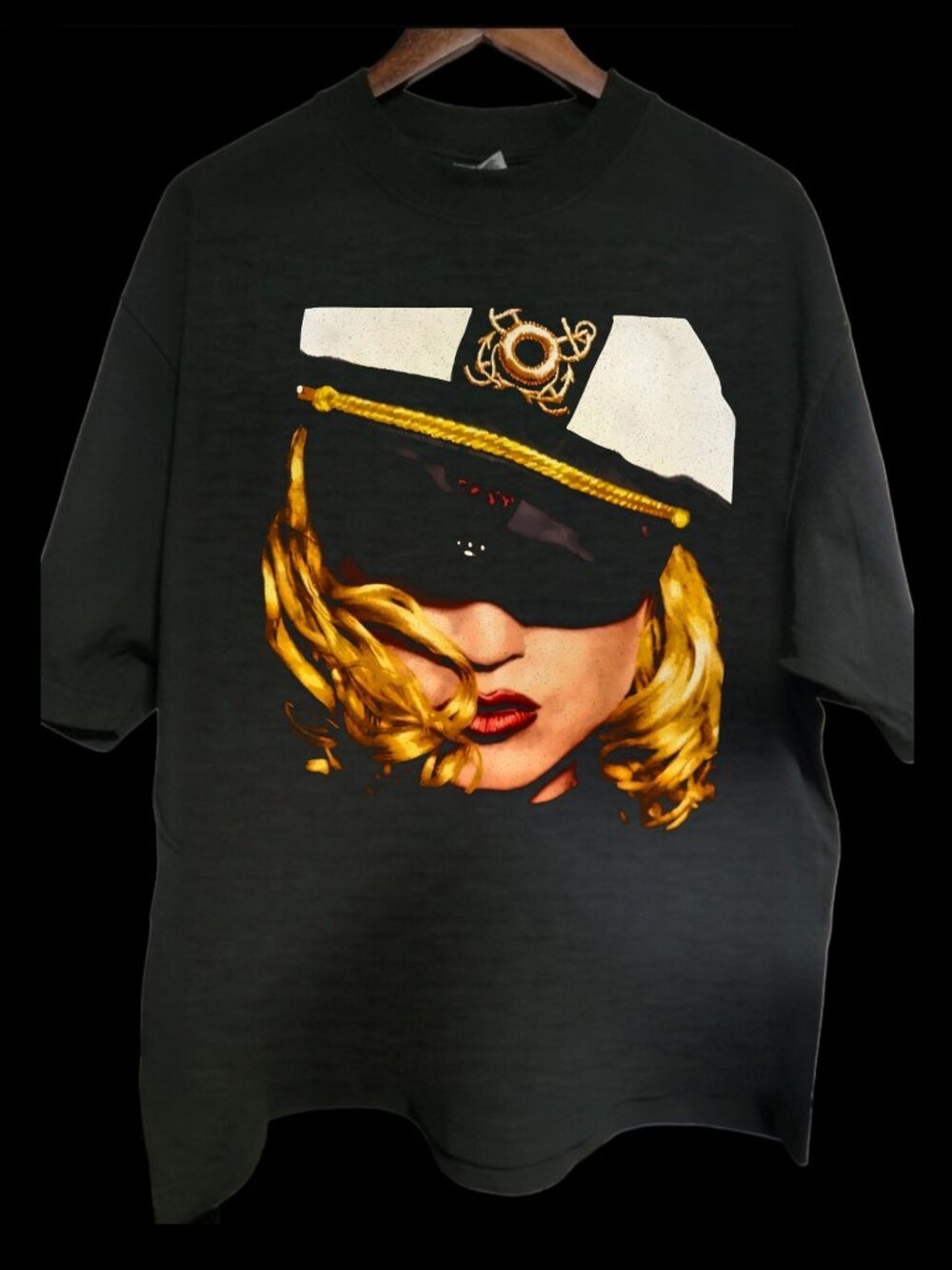 1993 Madonna The Girlie Show Rare Vintage Style Shaka Heavyweight T-Shirt Modern